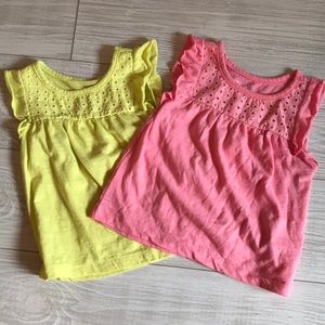 Set of two girls shirts